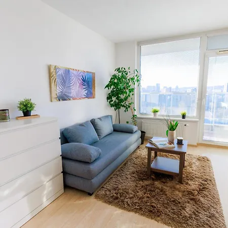 Daire Sunny With Amazing Terrace On The 13th Floor Near Center