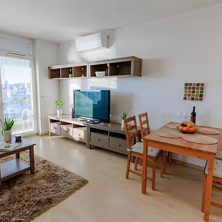 Sunny With Amazing Terrace On The 13th Floor Near Center